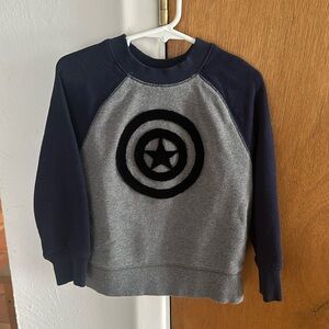 Hanna Anderson Marvel Captain America Sweatshirt